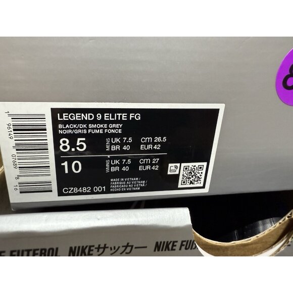 Nike Tiempo Legend 9 Elite FG | Black • Blue | Multi Sizes | CZ8482-001 - Picture 11 of 11